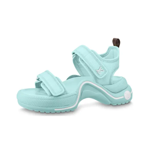 LOUIS VUITTON Archlight Пляжные сандалии Женские Аква-синий