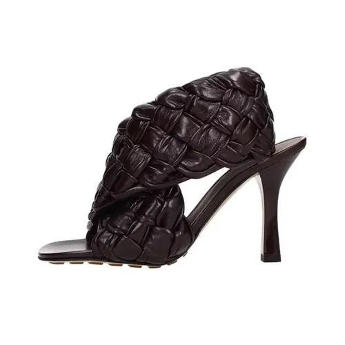 Bottega Veneta One Ремень Сандалии Женские Темно-Коричневый