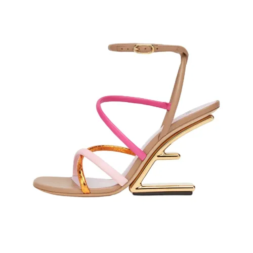 FENDI First One Ремень Сандалии Женские Розовые