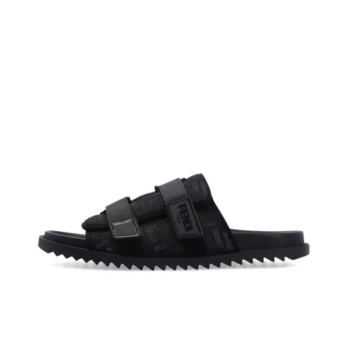 FENDI Слипоны Мужской Черный