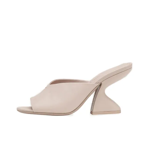 Ferragamo Тихий Слипоны Женские Бежевый