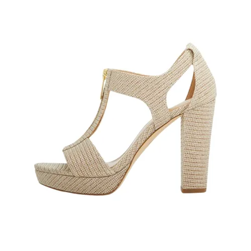 MICHAEL KORS One Ремешок Сандалии Женские Золотые