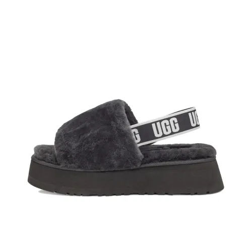 UGG DISCO Стильные Сандалии Женские Темно-Серый