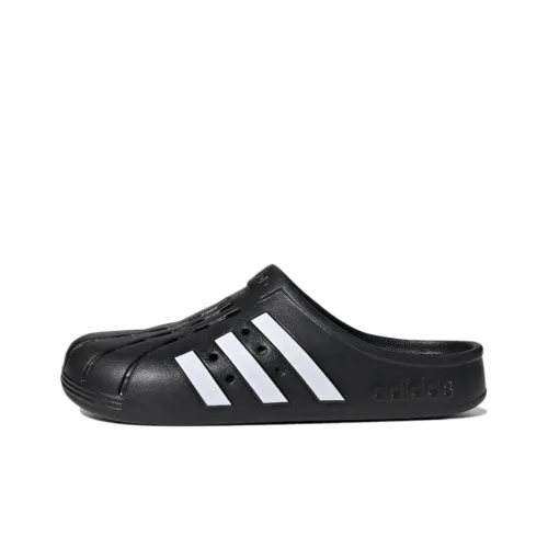 adidas Adilette Sabo Спортивные тапочки Унисекс Черный Белый