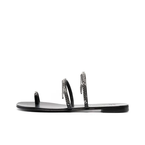 Giuseppe Zanotti GZ Шлепанцы Женские Черные