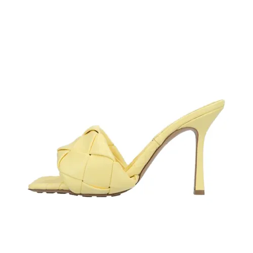 Bottega Veneta Lido Слипоны Женские Желтые