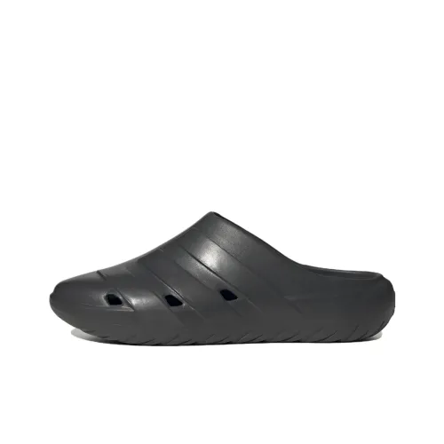 Adidas Adicane Резиновая подошва Slip-resistant Слипоны Унисекс Черный