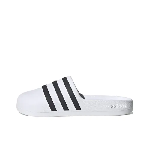 Adidas Originals ADIFOM ADILETTE Слипоны Унисекс Белый Черный