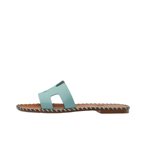 HERMES Oran Слипоны Женские Синие