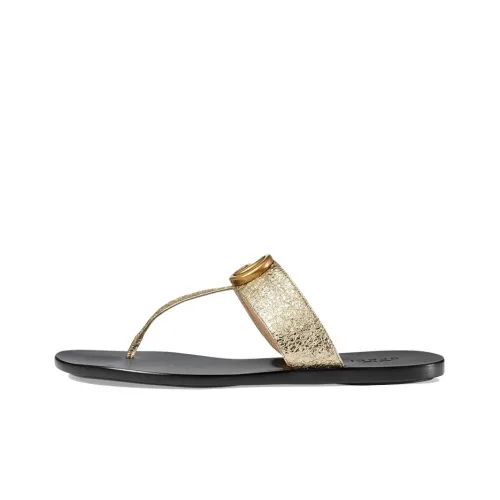 GUCCI Стильные Сандалии Женские Золотые