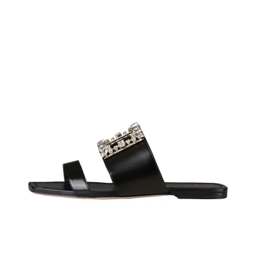 Roger Vivier Broche Vivier series Слипоны Женские Черный