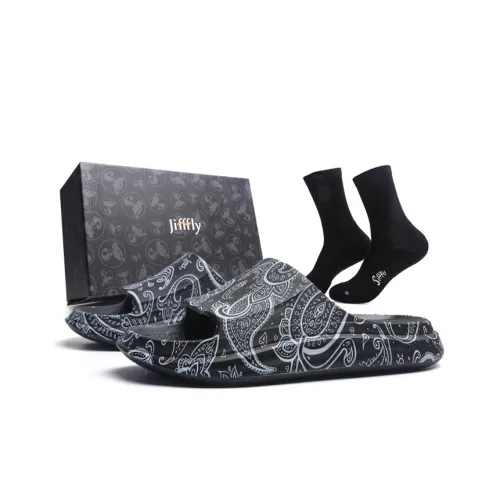 Lefight x Jifffly Слипоны Унисекс Черный Белый