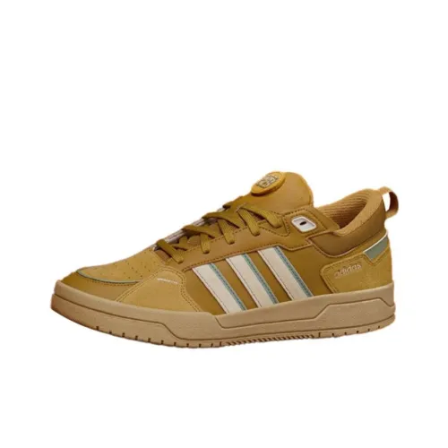 Adidas Neo 100DB Скейтборд Кроссовки Низкие Коричневый/Белый Унисекс
