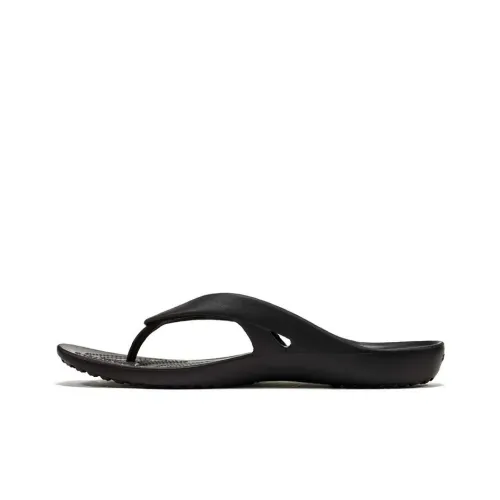 Crocs Kadee EVA Quiet Slip-Resistant Flip-Flops Women's Black Crocs Kadee EVA Тихие противоскользящие шлепанцы женские черные