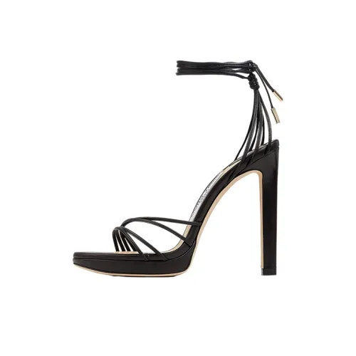 Jimmy Choo One Ремень Сандалии Женские Черные