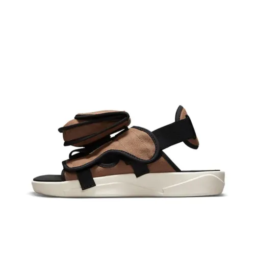 Jordan LS Slide Slippers Low Top Мужские Черный Коричневый