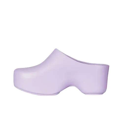 Givenchy G Clog Домашние тапочки из резины для женщин фиолетовые