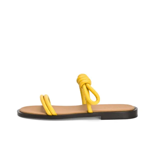 LOEWE Flamenco Слипоны Женские Желтые
