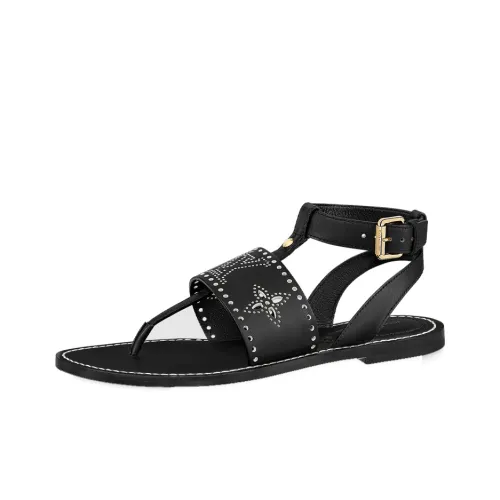 LOUIS VUITTON One Ремень Сандалии Женские Черные