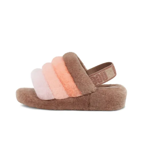UGG FLUFF YEAH Сандалии Женские Цвет Ореховое дерево
