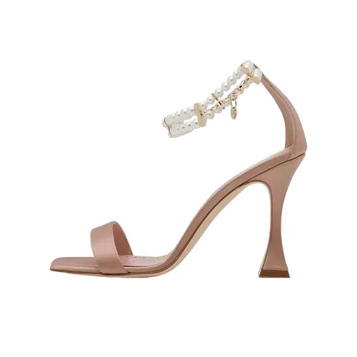 MANOLO BLAHNIK One Ремешок Сандалии Женские Розовые