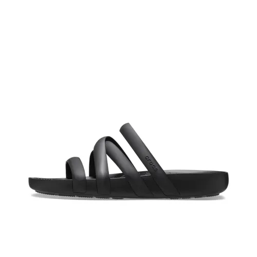 Crocs Shallow Wave Спортивные тапочки Женские Черные