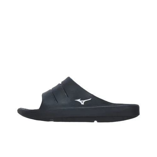 Mizuno Sandals Rc Slippers Unisex Black Мицубо Сандалии Rc Тапочки Унисекс Черный