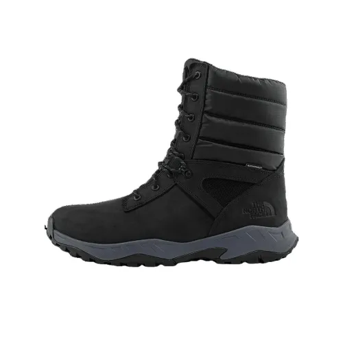 The North Face Slip-resistant Thermal High-top Streetwear Men's Black The North Face Противоскользящие Термальные Высокие Кеды Уличная Обувь Мужская Черная