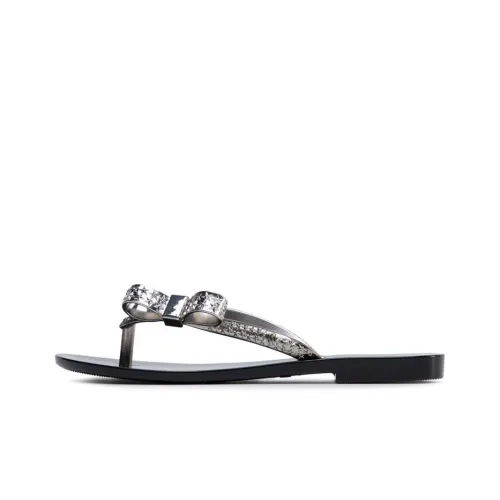 MELISSA Шлепанцы Женские Черные