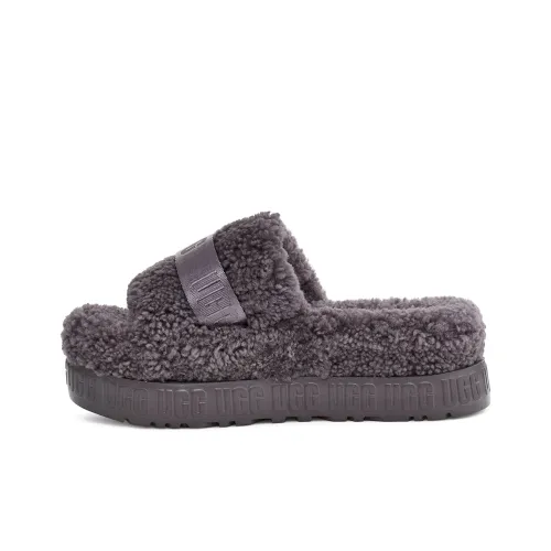UGG Fluffita Стильные Сандалии Женские Темно-Серый