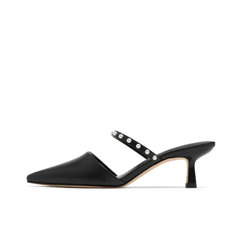 CHARLES KEITH Композитная подошва Домашние тапочки Женские Черный