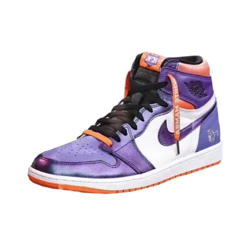 Diana Taurasi x Jordan Air Jordan 1 Амортизация Противоскользящий Устойчивый к истиранию Высокий Топ