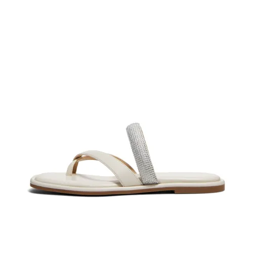 MICHAEL KORS Quiet Slip-Ons Женские Светло-Кремовый Белый