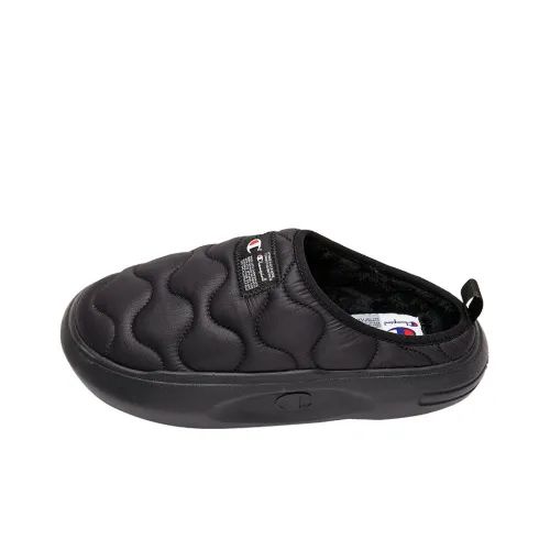 Champion Домашние тапочки Мужские Черные