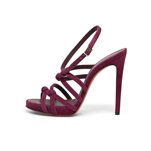 Santoni One Ремешок Сандалии Женские Фиолетовые