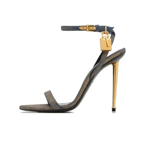 TOM FORD One Ремешок Сандалии Женские Золотые