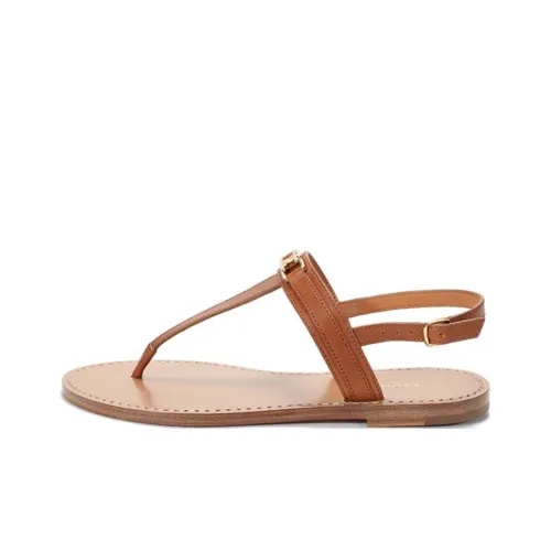 CELINE One Sandals Women's Rye Brown