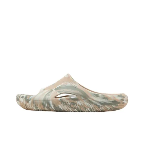 Satisfy совместный бренд Money Бег x Crocs Mellow Слипоны Унисекс Коричневый