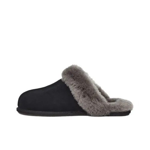 UGG Scuffette II Стильные Сандалии Женские Черные Серые
