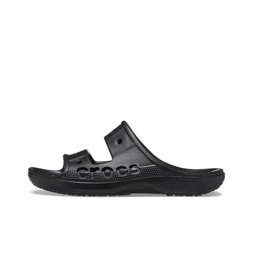 Crocs Резина Слайд Унисекс Черный