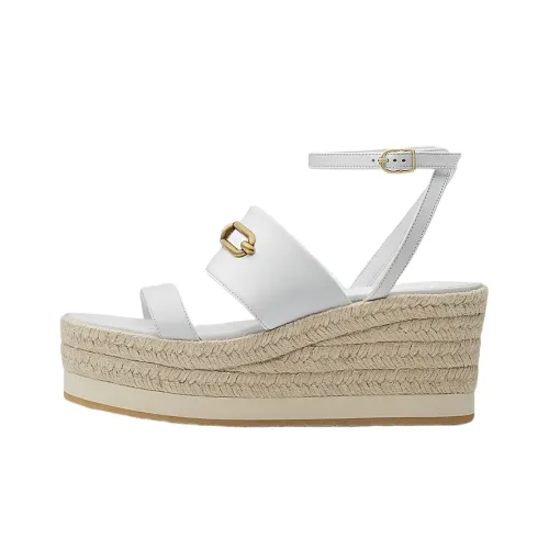 HERMES One Ремень Сандалии Женские Белые