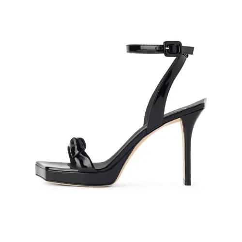 Giuseppe Zanotti GZ Nefertite Узел one Ремень Сандалии Женские Черный