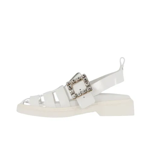 Roger Vivier Стильные Сандалии Женские Белые