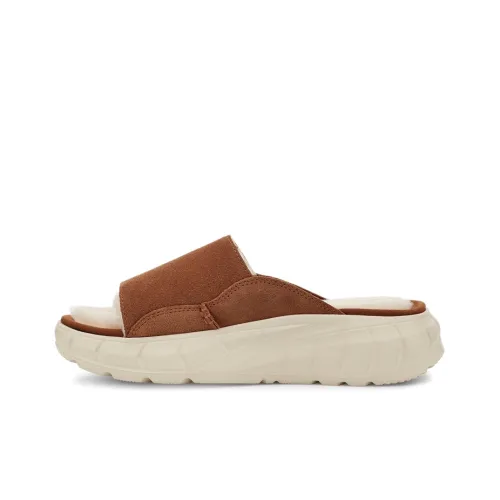 UGG Westsider Slide Стильные Сандалии Женские Каштаново-коричневые