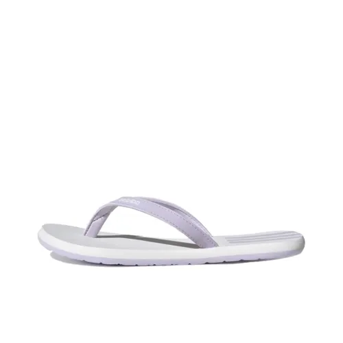 Adidas Eezay EVA Quick-Dry Slip-Ons Women's Purple White