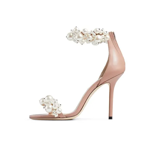 Jimmy Choo One Sandals с ремешком Женские Nude Pink