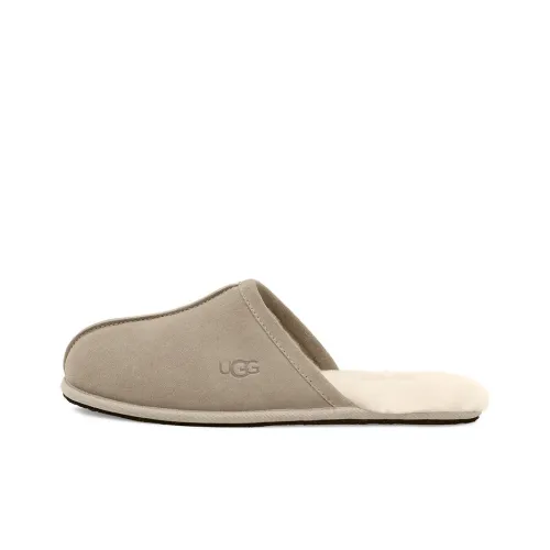 UGG Scuff Slipper Тапочки Мужские Светло-Серые