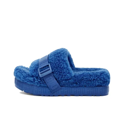 UGG Fluffita Стильные Сандалии Женские Sapphire Blue