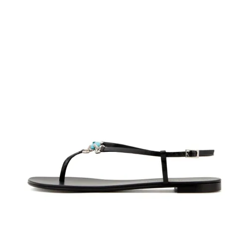 Giuseppe Zanotti GZ One Ремешок Сандалии Женские Черные