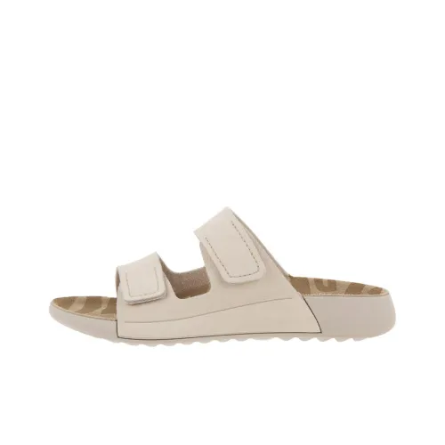 Ecco Шлепанцы Женские Бежевые